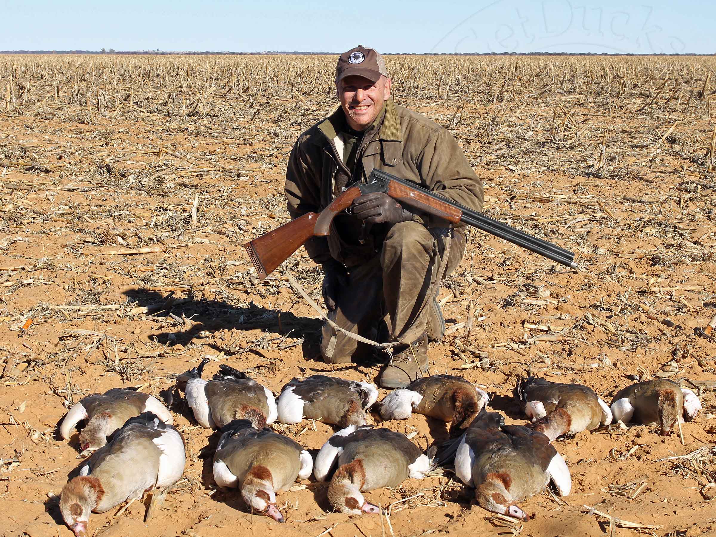 South Africa Goose Hunting Ramsey Russell's