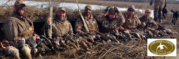 Commanders Corner Arkansas Duck Hunting