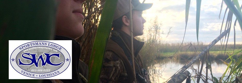 Louisiana Duck Hunting – Coastal Marsh at Venice