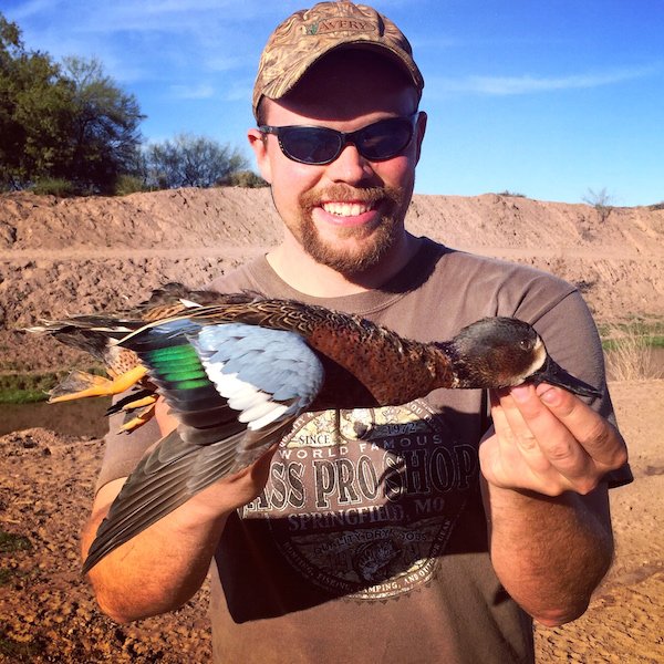 Congrats to Isaiah bagging this trophy of a lifetime in Obregon - a perfect bluewinged x cinnamon hybrid.