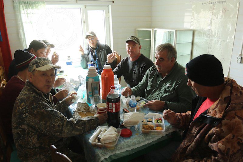 Mongolia Duck Hunting meals