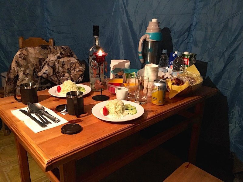 Mongolia Duck Hunting Meals