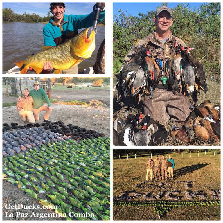 la paz argentina duck hunt combo