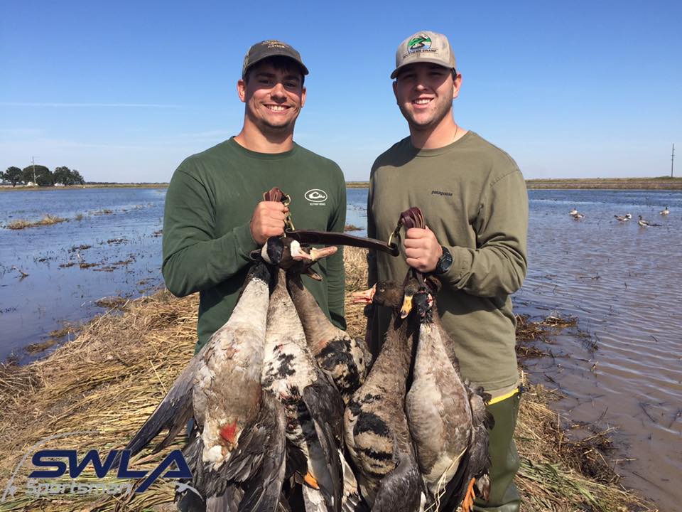 specklebelly hunting louisiana Ramsey Russell's