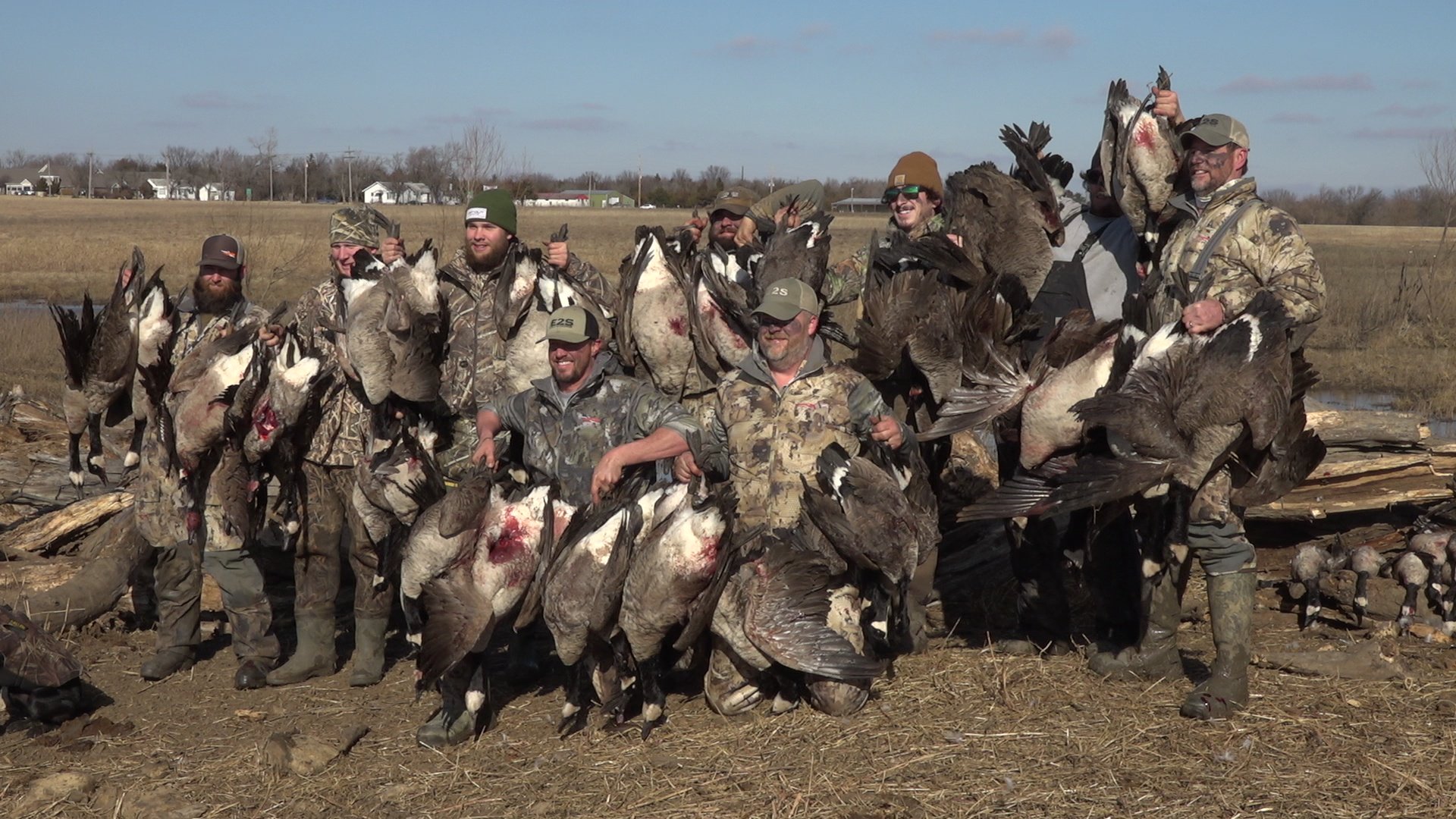 Kansas Goose Hunting Ramsey Russell's