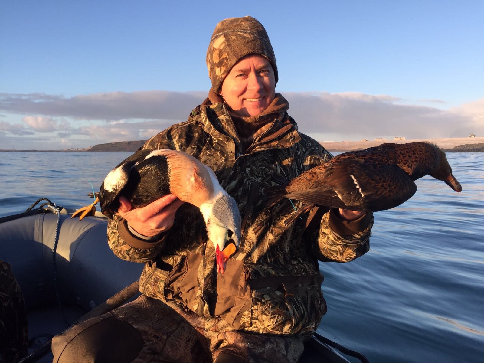 Alaska King Eider Hunting Ramsey Russell's