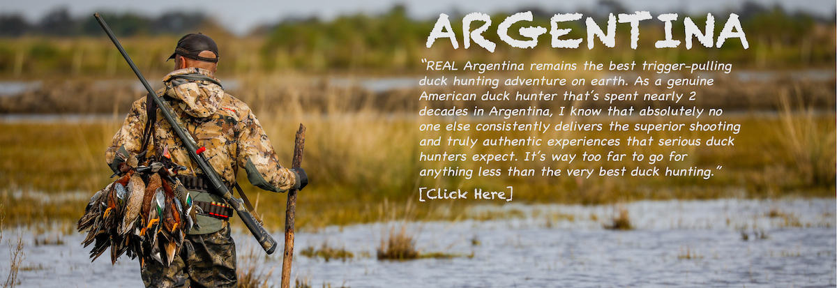 Getducks.com ARGENTINA DUCK HUNTS