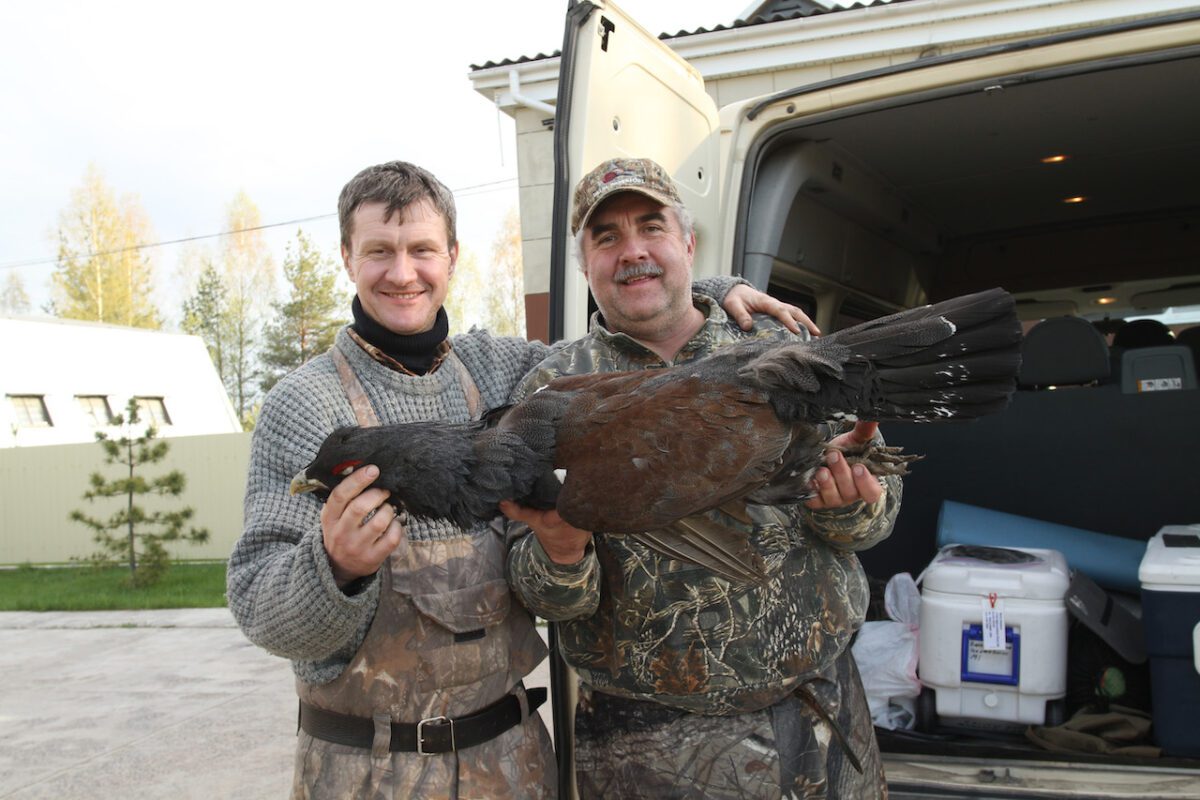 Getducks.com RUSSIA CAPERCAILLIE HUNTING