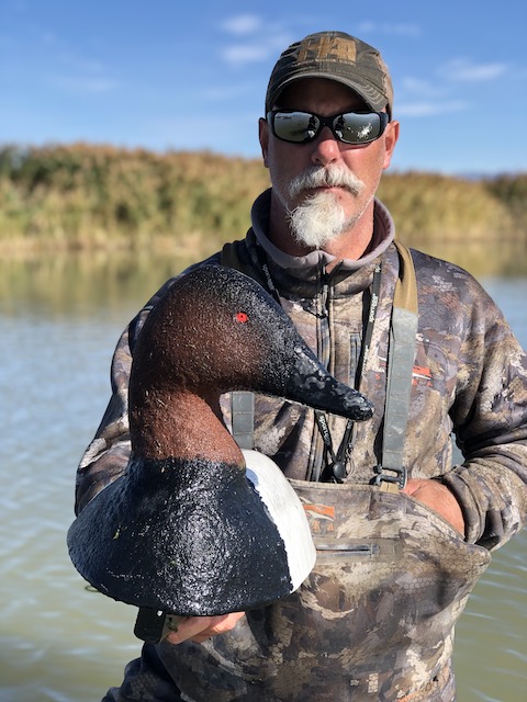 Tony Smith's Special canvasback Decoy Utah