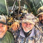duck hunters at argentina rio salado