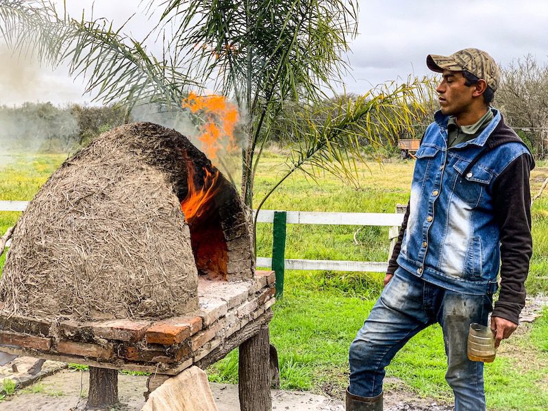 argentina duck lodge cooking