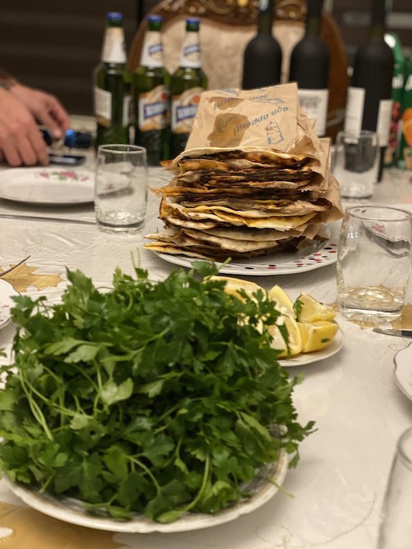 Azerbaijan Duck Lodge Food