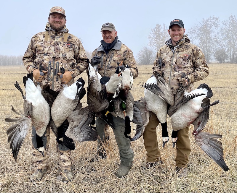 Ramsey Russell Matt McCormick Brady Davis goose hunting in montana different than back home