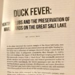 utah duck hunting history