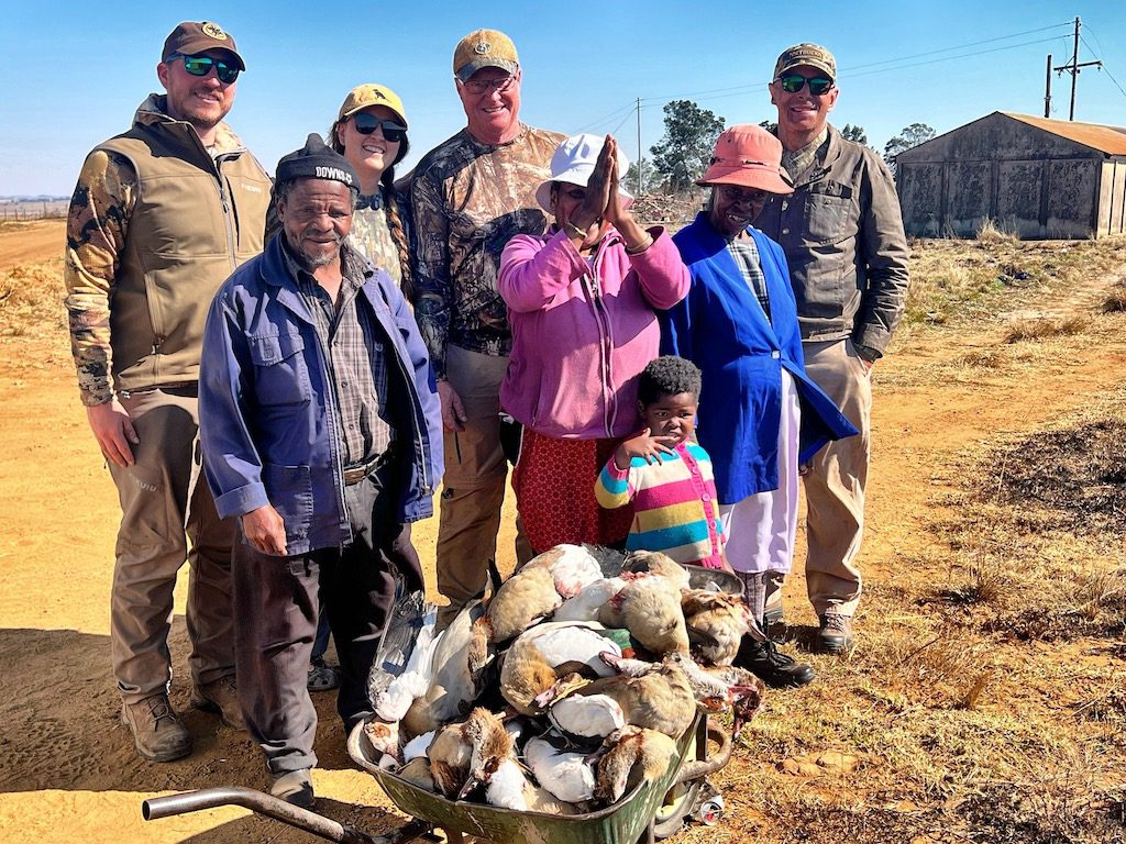 SOUTH AFRICA GOOSE HUNT