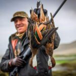 white cheeked pintail hunt peru