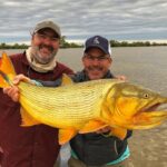 GOLDEN DORADO FISHING IN PARANA RIVER DELTA ARGENTINA