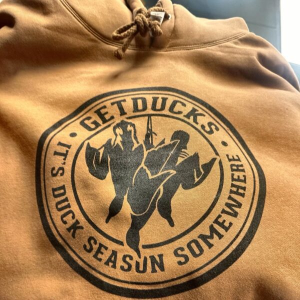 GetDucks Tobacco Logo Hoodie