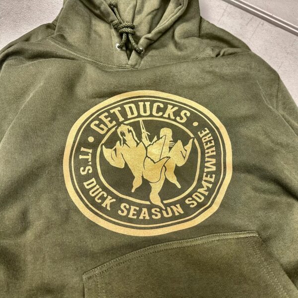 GetDucks Moss Logo Hoodie