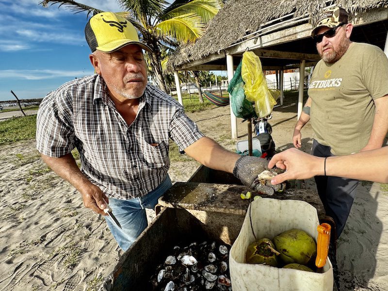 Authentic Nayarit Mexico duck hunting combo beach experience