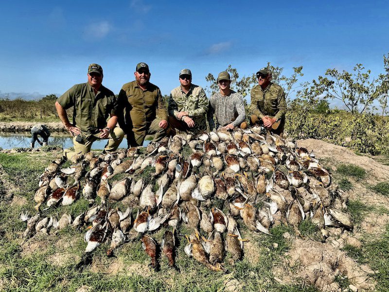 Nayarit Mexico duck hunt offers liberal limits and cinnamon teal