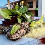 grilled tuna steaks dinner Nayarit Mexico duck hunting food