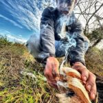 smudge fire while duck hunting in Nayarit Mexico