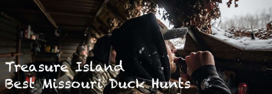 missouri duck hunt guide Treasure Island Outfitters